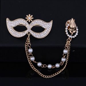 Mask Brooch